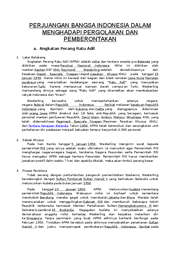 Pemberontakan Andi Azis Di Makassar Pada Tahun 1950 Disebabkan Oleh