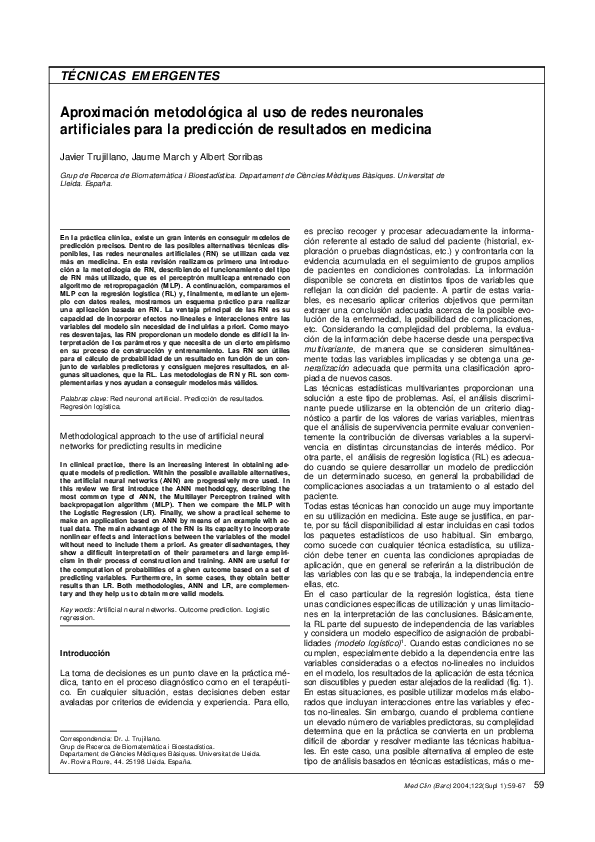 (PDF) Methodological approach to the use of artificial neural networks ...