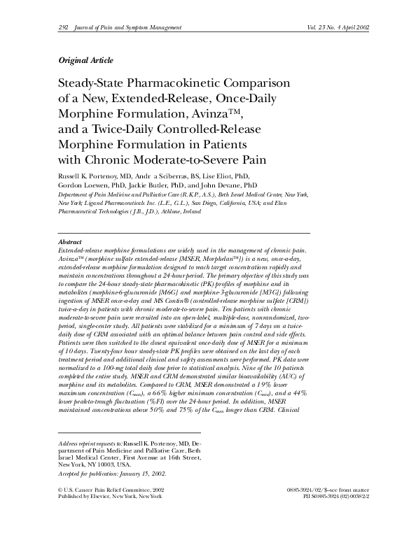 Essay on morphine 02 picture