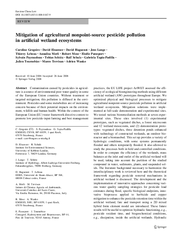 Pesticide pollution essay picture