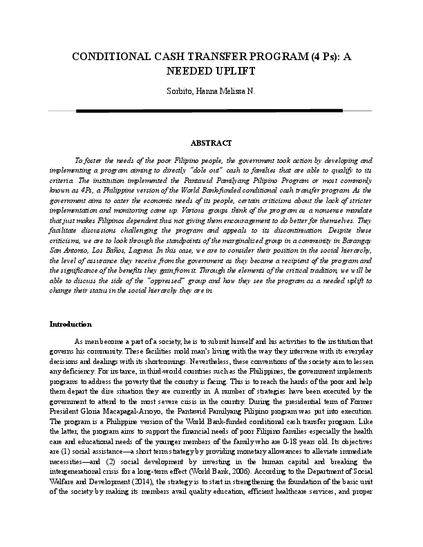 Effectiveness of 4ps program image