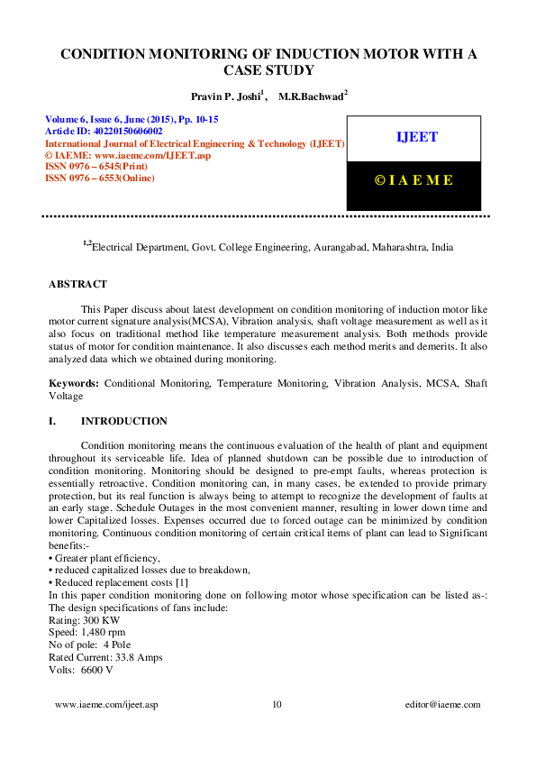 Induction motor essay image