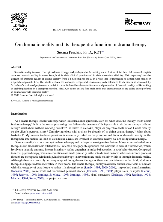 Dramatherapy essay 05 picture