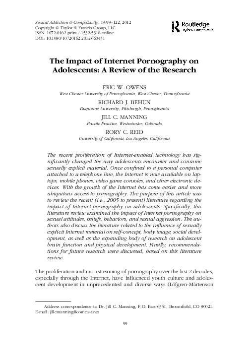 Pornography addiction essay 04 image