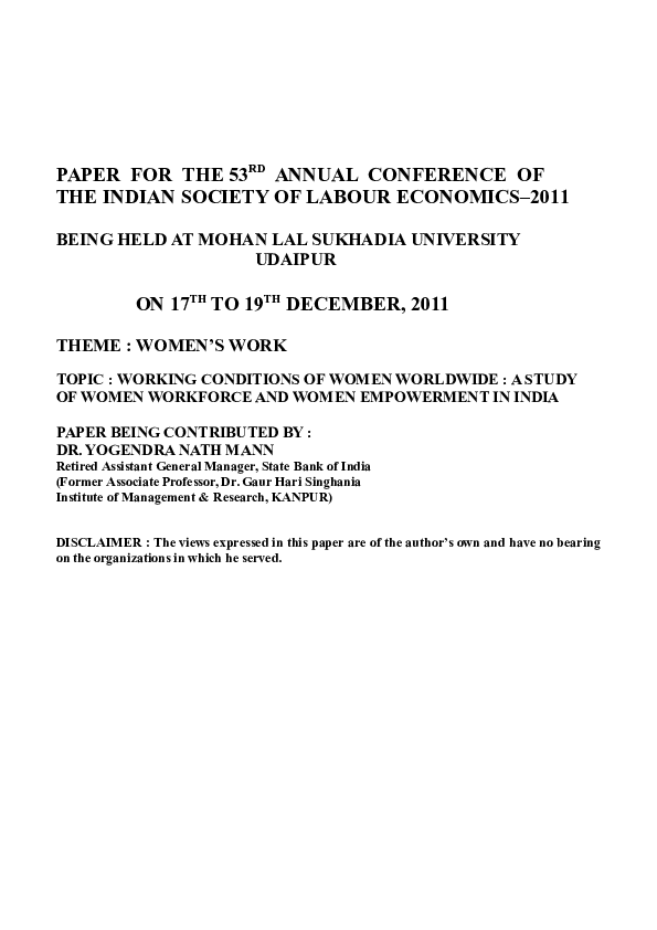 Poor working conditions picture