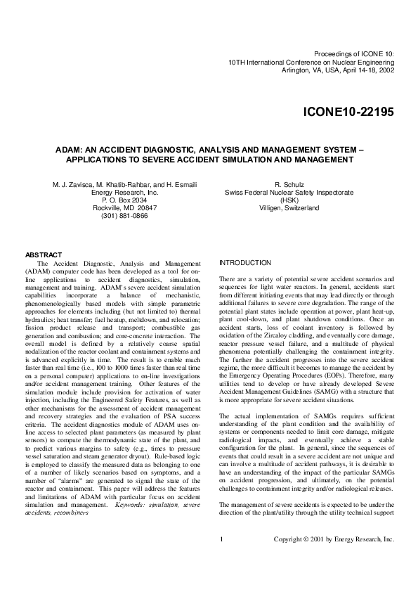 (PDF) ADAM: An Accident Diagnostic,Analysis and Management System ...