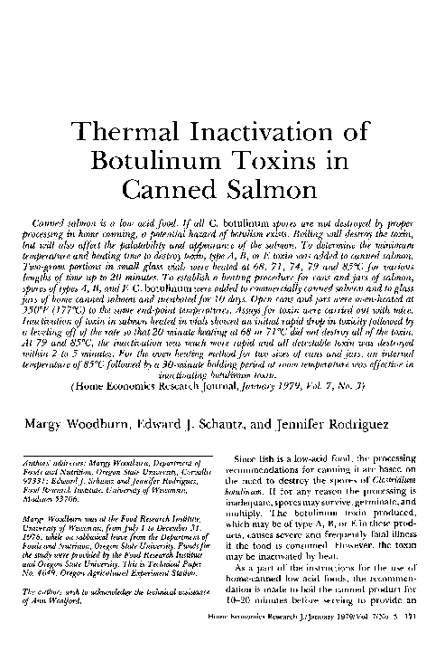 Botulism prevention picture