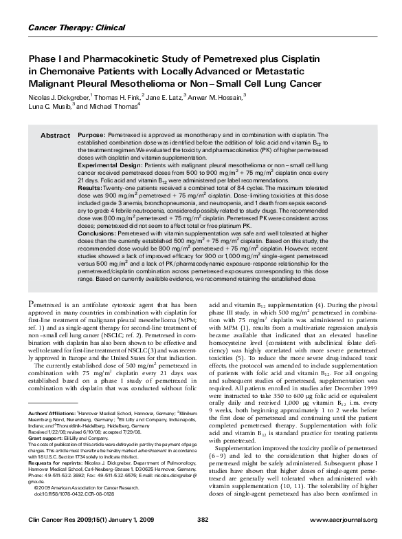 Folic acid and breast cancer image