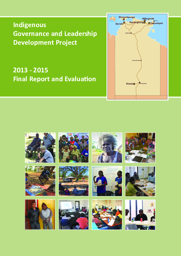 (PDF) Indigenous Governance and Leadership Development Project 2013 ...