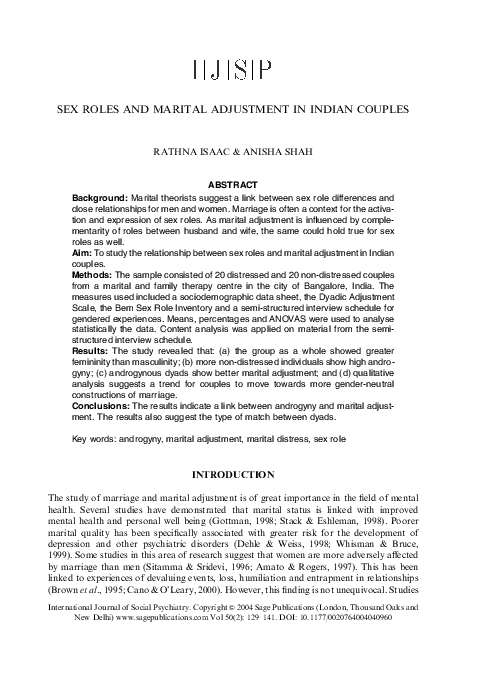 Marital adjustment pdf image