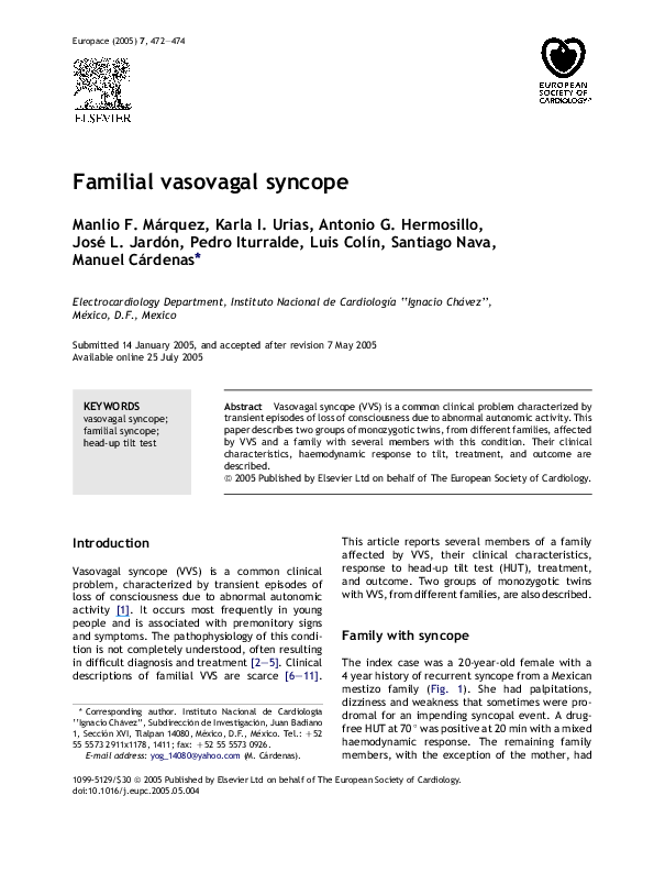 Vasovagal syncope essay 06 image