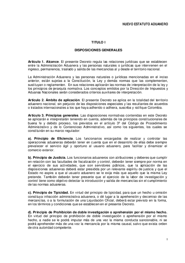 Decreto 2685 Estatuto Aduanero Pdf