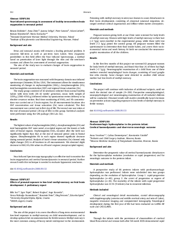 (PDF) Nearinfrared spectroscopy in assessment of healthy term newborn