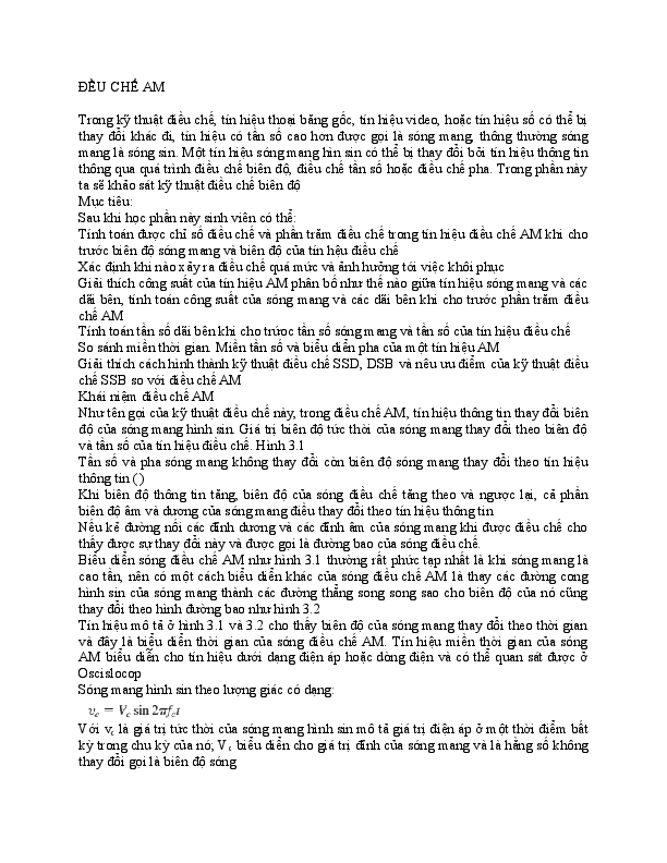 First page of “ĐỀU CHẾ AM”