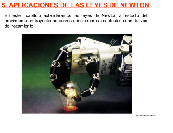 (PDF) 5. APLICACIONES DE LAS LEYES DE NEWTON