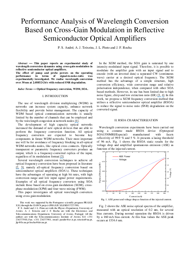 (PDF) Performance analysis of wavelength conversion in SOI waveguides