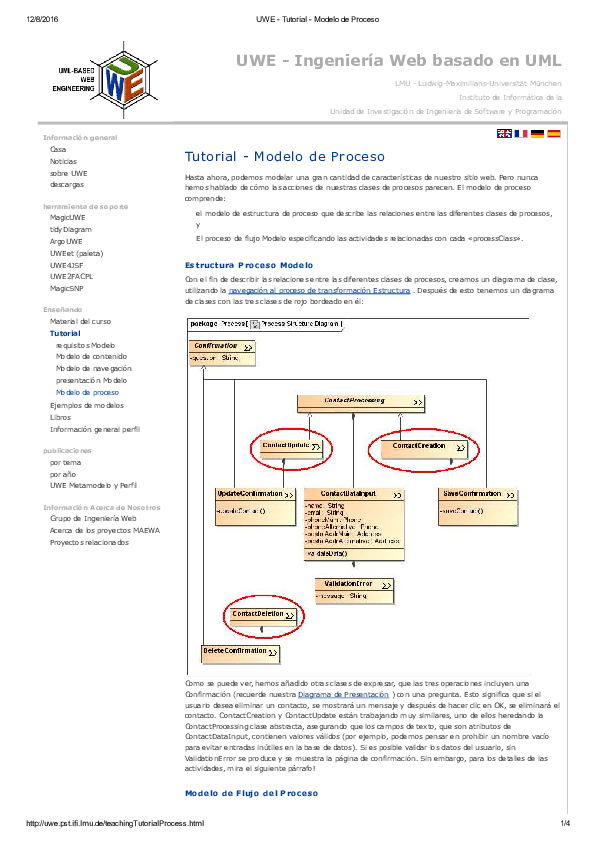 (PDF) UWE Tutorial Modelo de Proceso