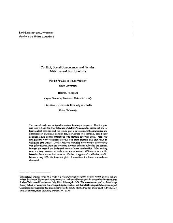 Social competence essay picture