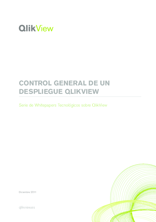 (PDF) CONTROL GENERAL DE UN DESPLIEGUE QLIKVIEW Serie de Whitepapers ...