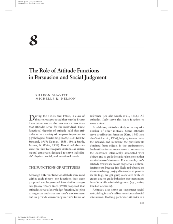 Examples of attitudes image