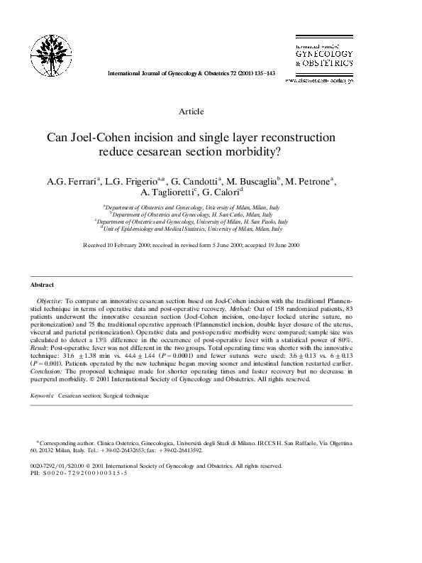 Cesarean essay picture