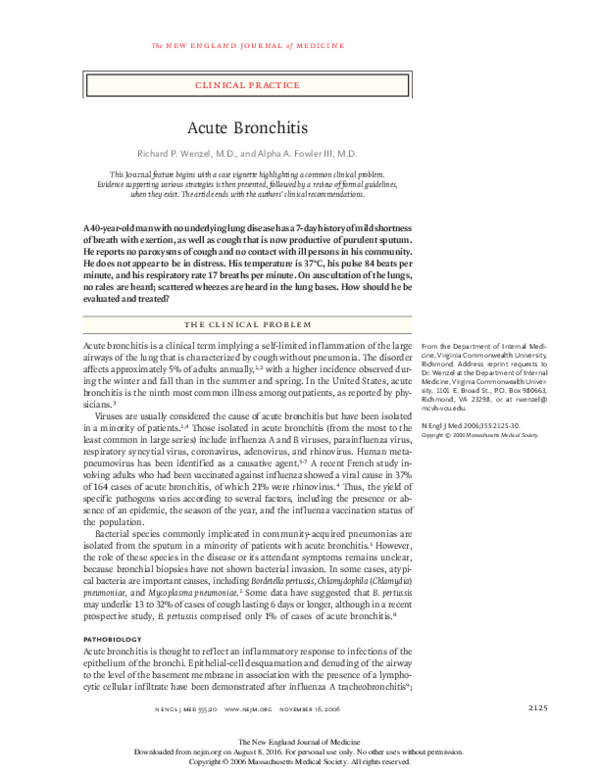 (PDF) Acute Bronchitis ramiro baudilio GAMBOA PEREZ Academia.edu