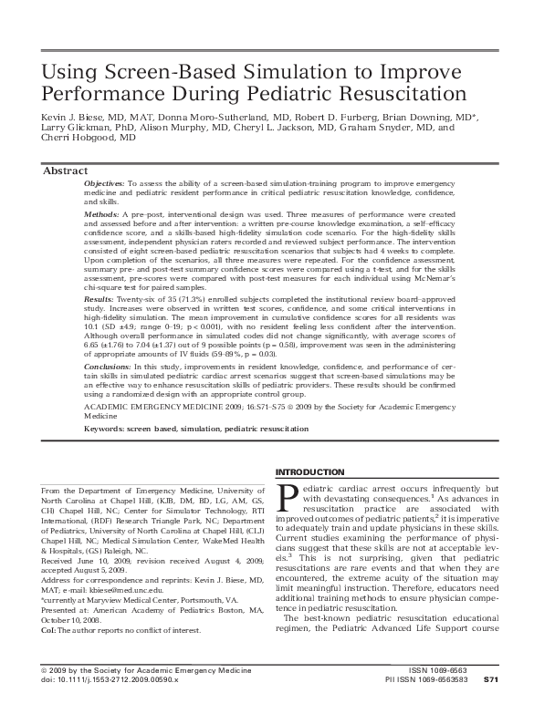 During cpr on a child image