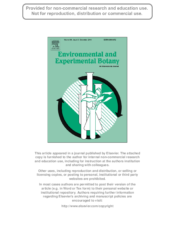 (PDF) How plants sense temperature eric ruelland Academia.edu