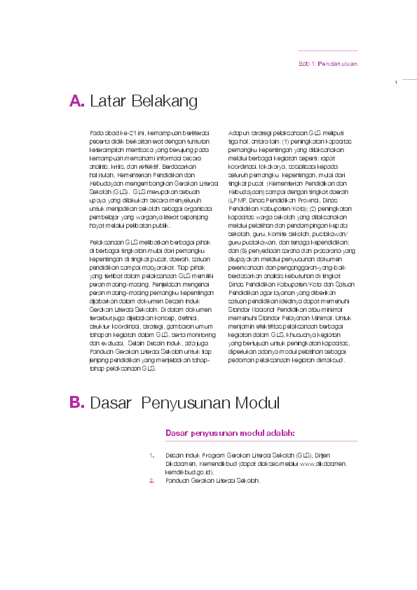 Pdf Penguatan Literasi Dalam Pembelajaran