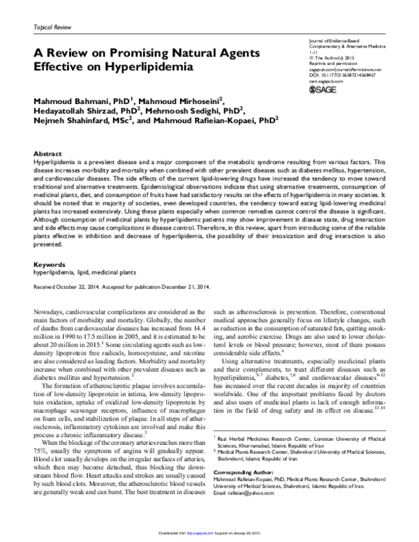 Hyperlipidemia guidelines pdf picture