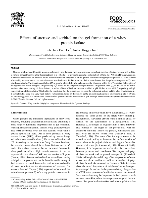 Sorbitol production picture