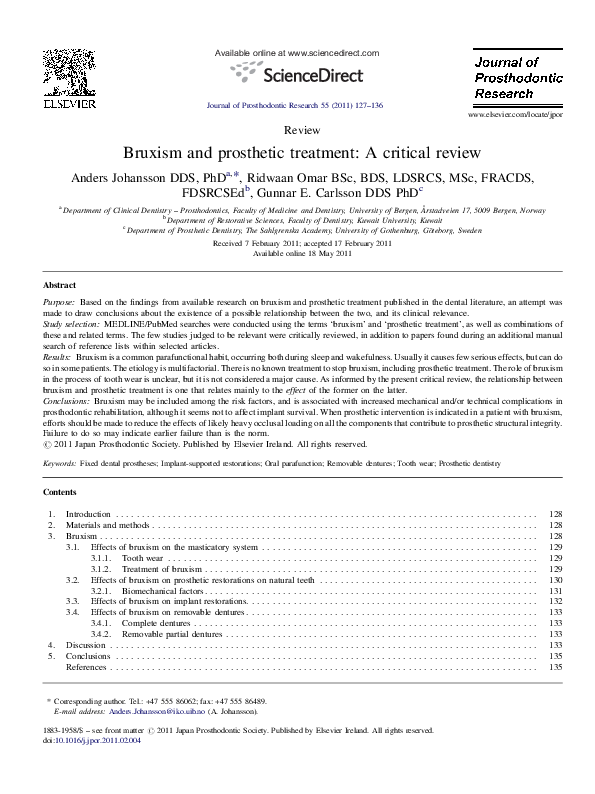 Prosthetics research paper picture