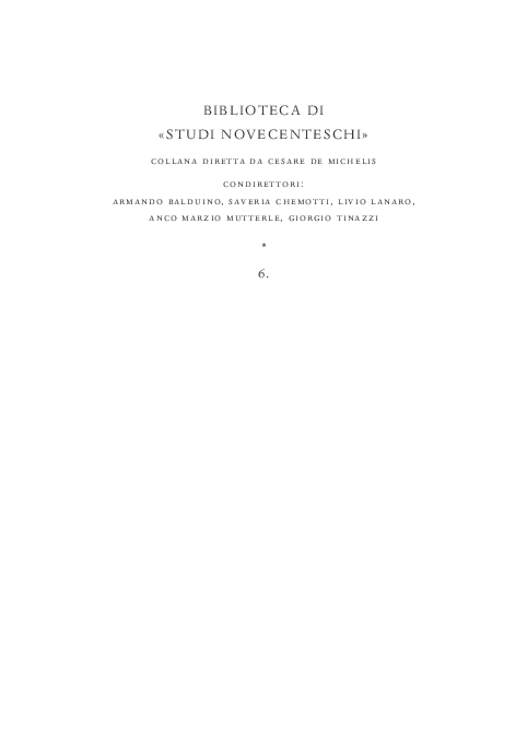 (PDF) P. Gibellini, De Michelis e D'Annunzio, in Eurialo De Michelis