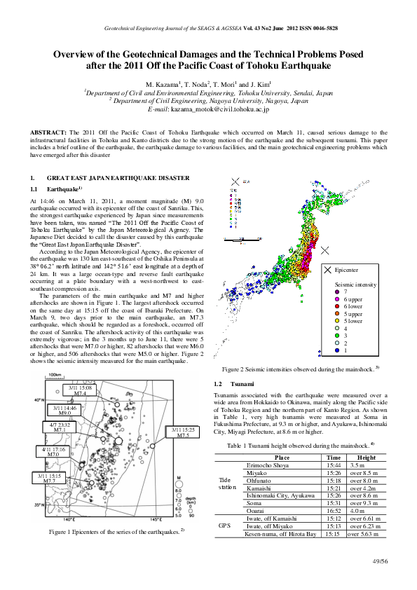 PDF) Geotechnical Engineering Journal of the SEAGS & AGSSEA Vol