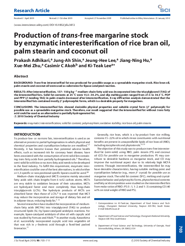 Margarine manufacturing process pdf image