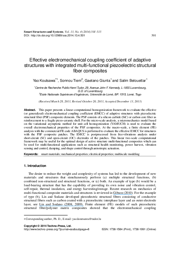(PDF) Effective Electromechanical Coupling Coefficients of ...