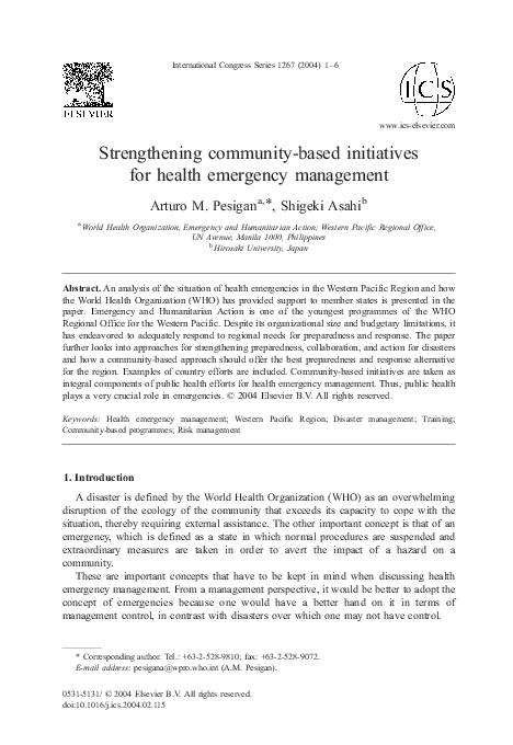 Strengthening community essay image