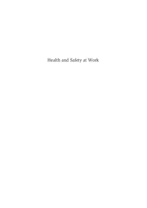 (PDF) Health and Safety at Work Ales 1968 Academia.edu