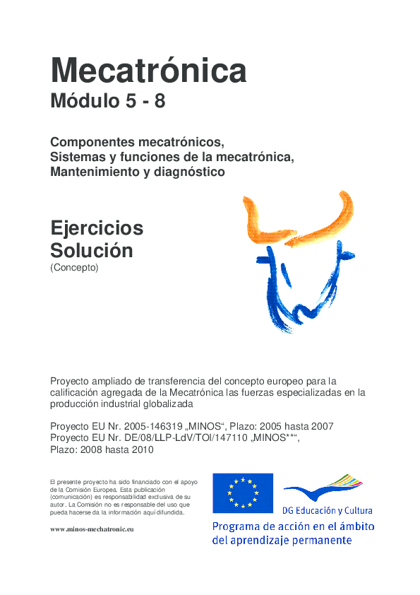 (PDF) Mecatrónica Módulo 5 -8 Componentes mecatrónicos, Sistemas y ...