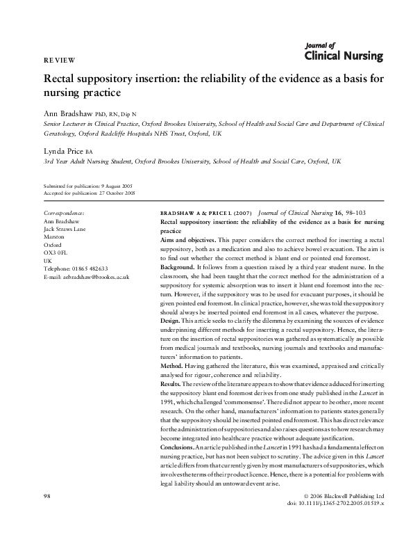 Suppository essay picture