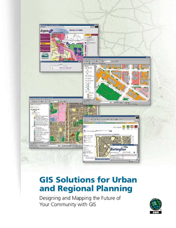 (PDF) GIS Solutions for Urban and Regional Planning Designing and ...