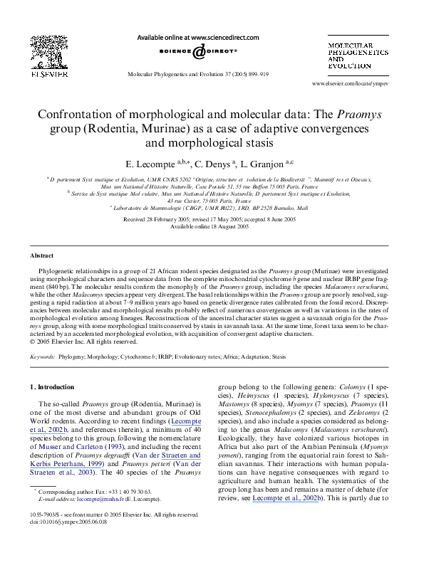 (PDF) variation of the most abundant forest‐dwelling rodents in