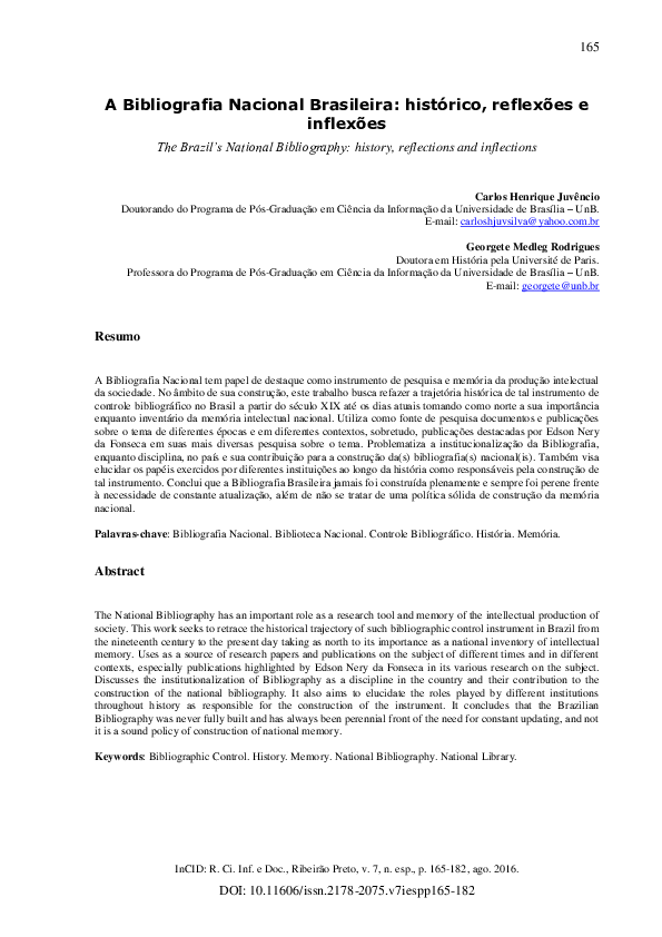 O Que é Bibliografia Pdf