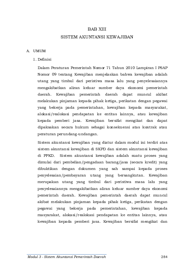 Contoh Soal Akuntansi Kewajiban Pemerintah Guru Paud