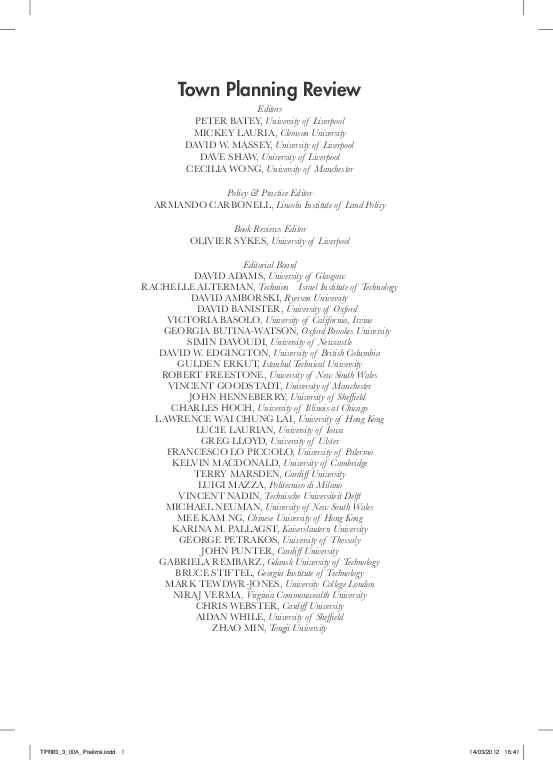 (PDF) town planning madala gowri Academia.edu