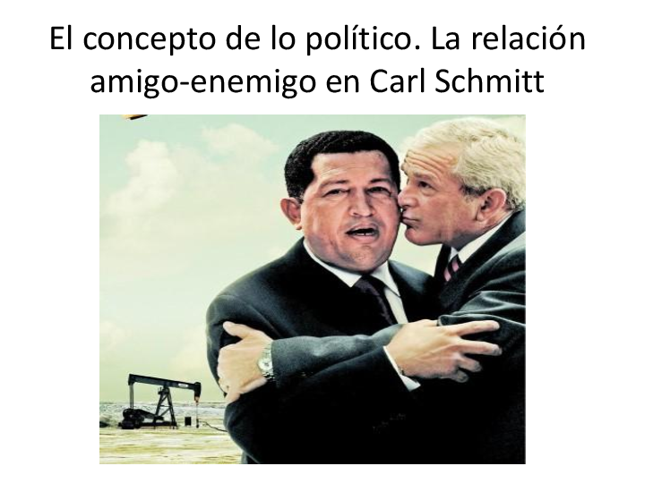 (PDF) “El concepto de lo político. La relación amigo-enemigo en Carl