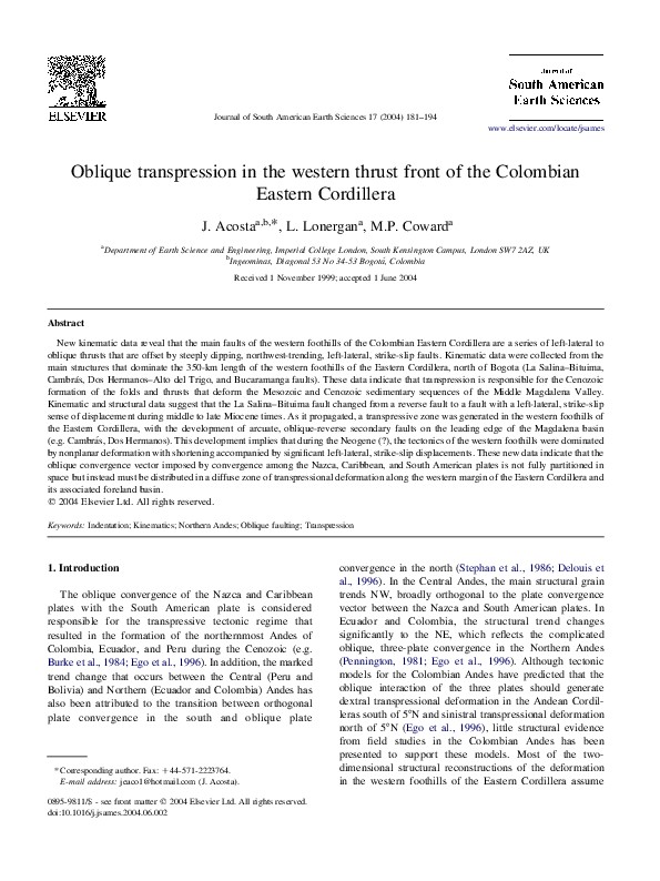 Western cordillera facts image