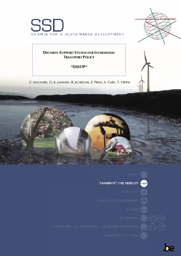 (PDF) Decision Support System for Intermodal Transport Policy