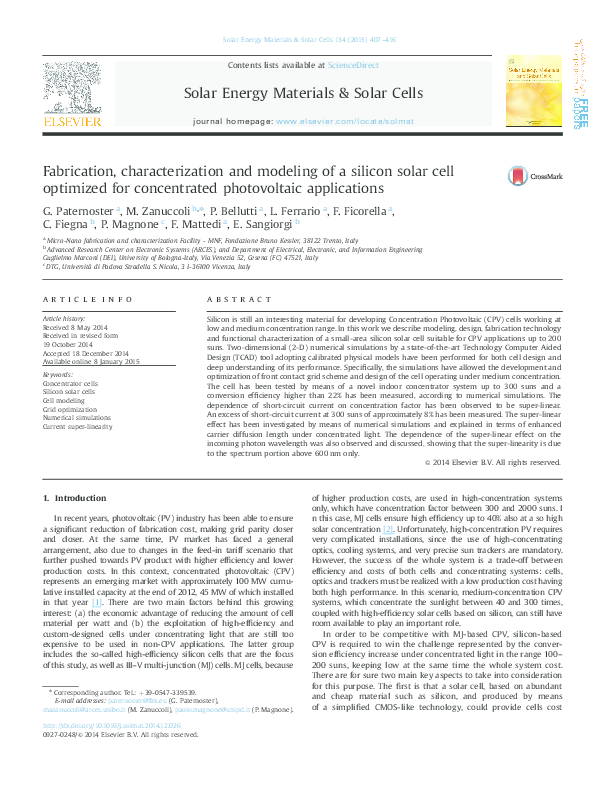 (PDF) Fabrication, characterization and modeling of single-crystal thin ...