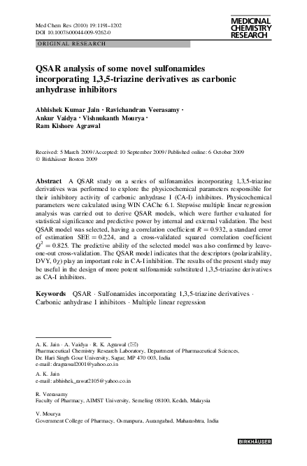 Thesis on qsar image